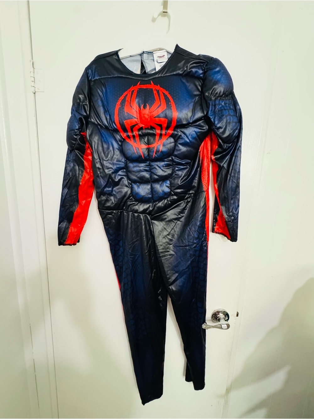 Kids Black & Red Spider Muscle Superhero Costume - Brand: